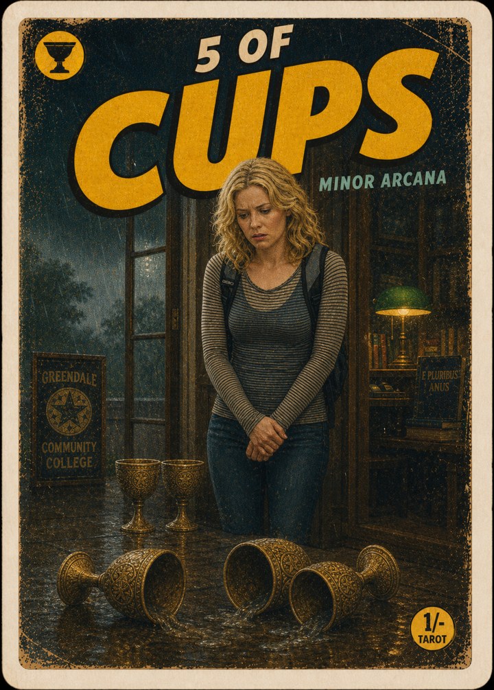 Five of Cups