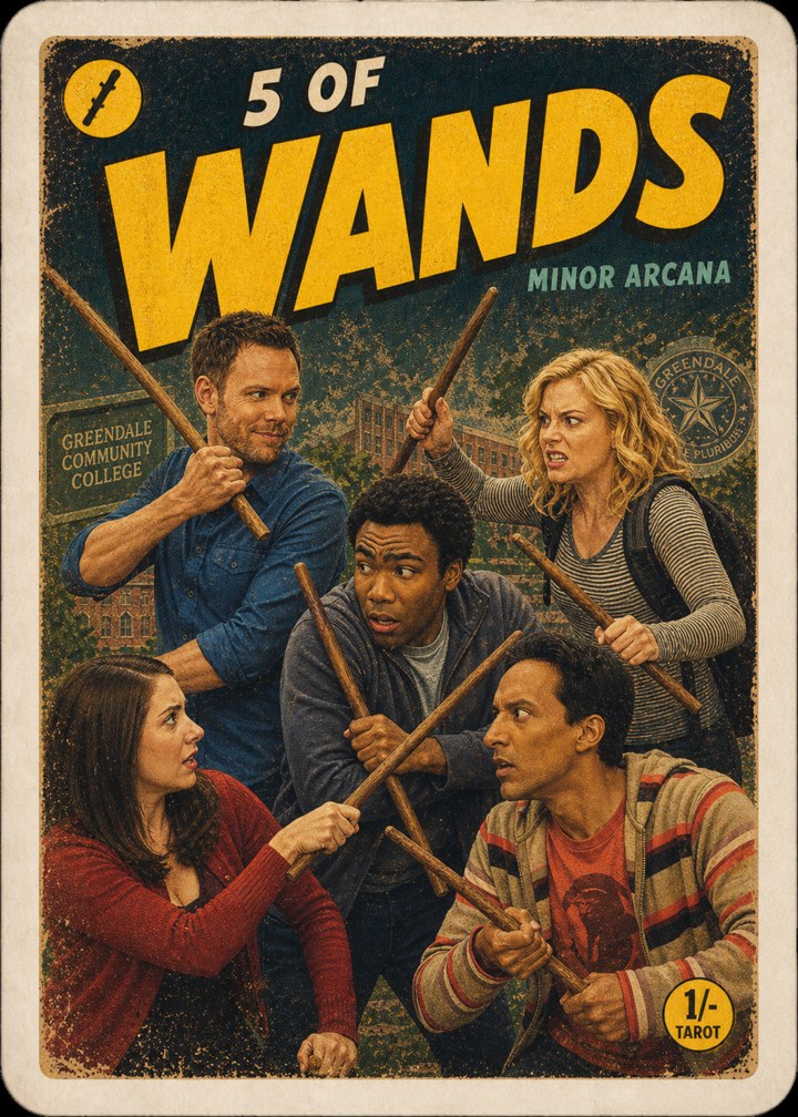 Five of Wands