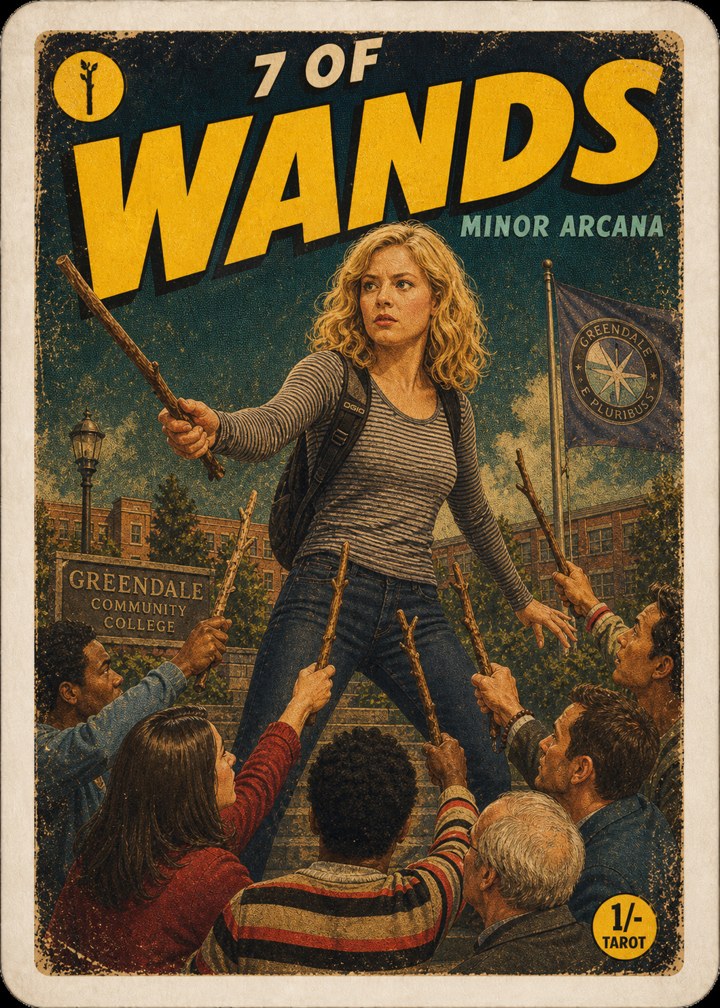 Seven of Wands