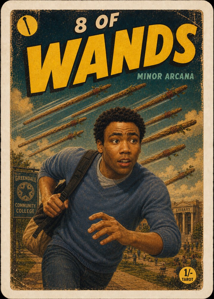 Eight of Wands