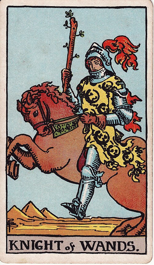 Knight of Wands reversed