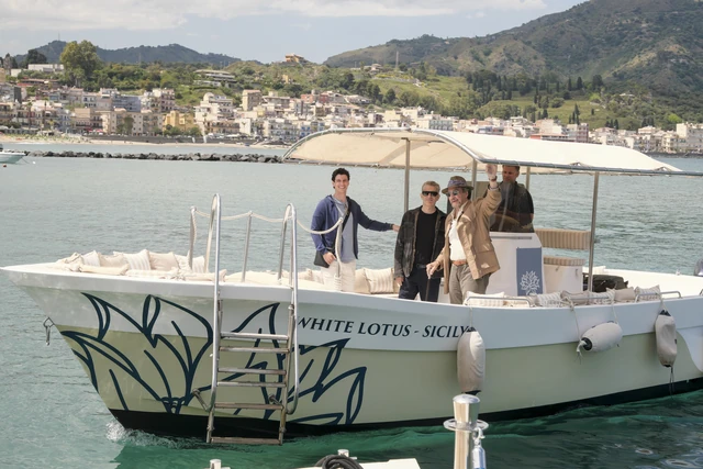 The White Lotus S2E1 still